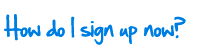 signup
